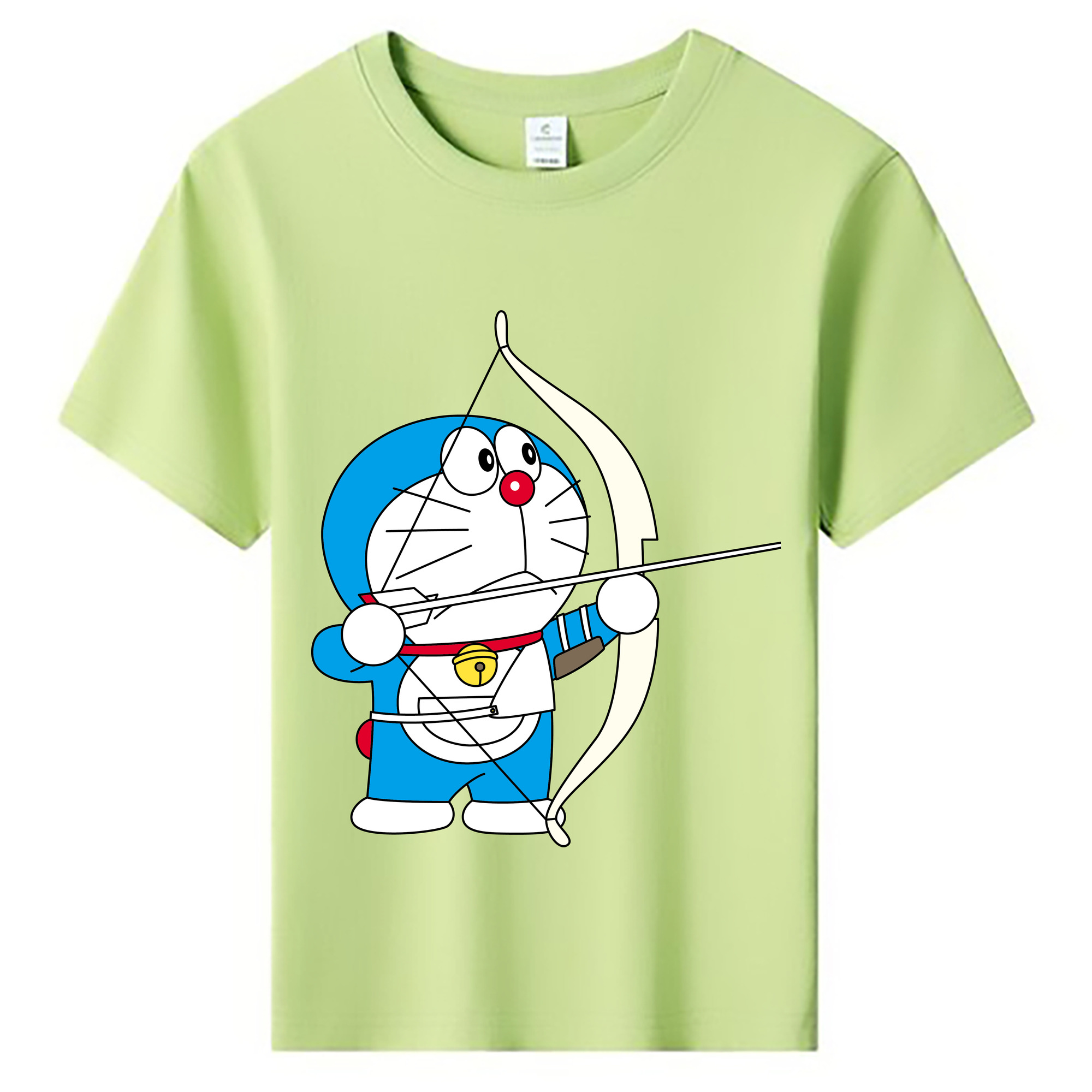 （画像用） ドラえもん Doraemon 綿100％キッズTシャツ（フロントプリント）